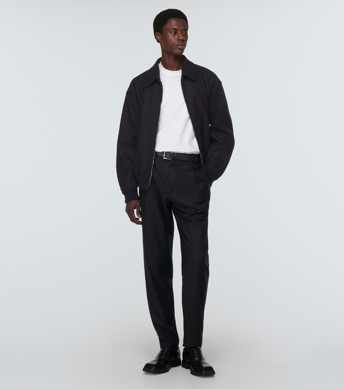 Wool-blend bomber jacket | Dolce&Gabbana