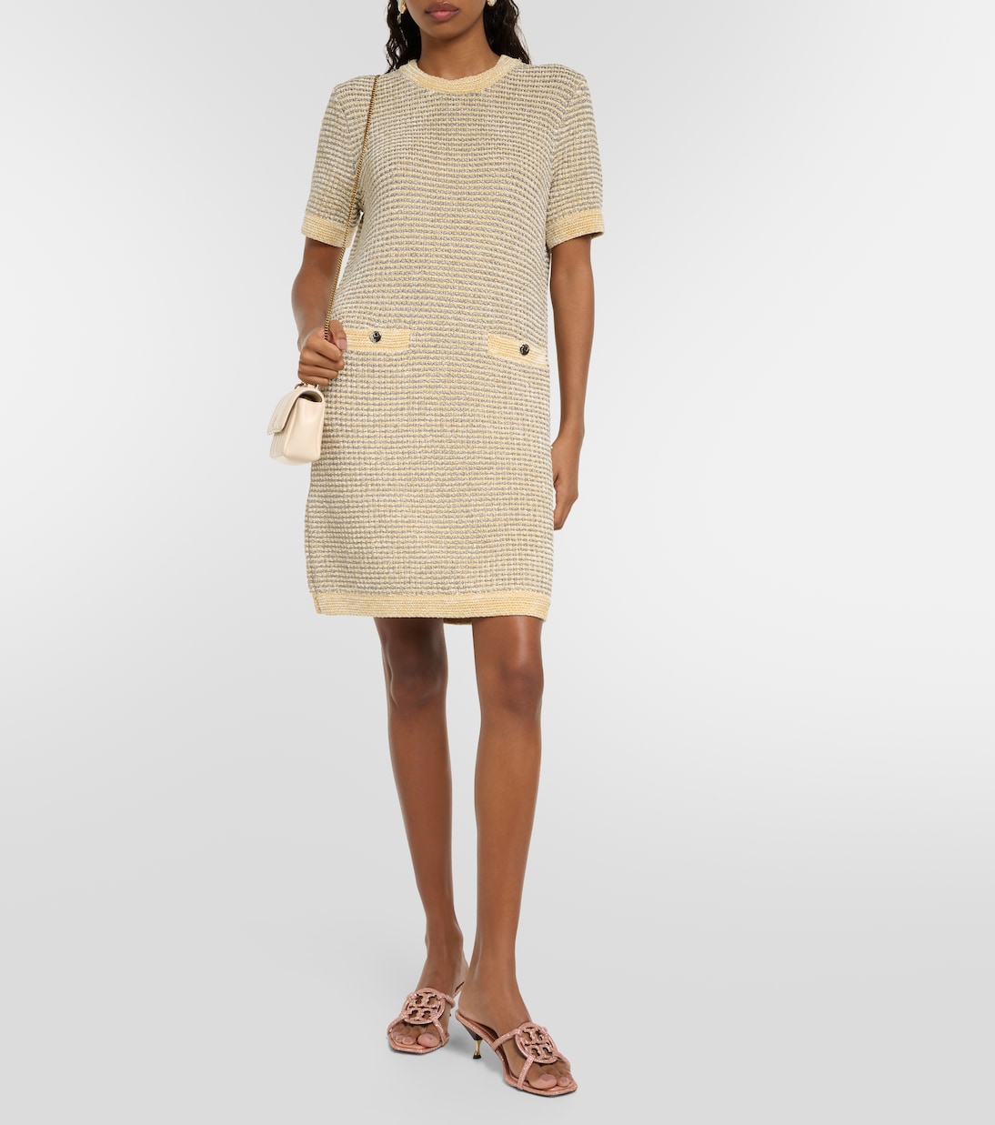 Geo Bombe Miller suede sandals | Tory Burch