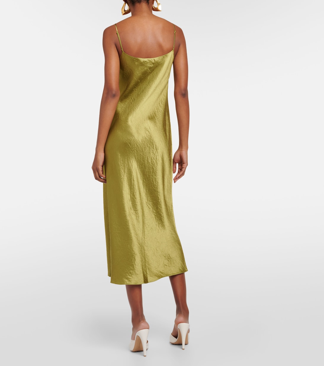 Satin slip dress | Vince