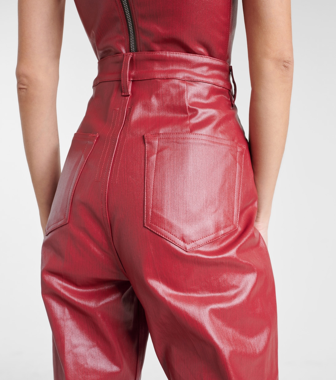 Jeans Bolan revestidos de tiro alto | Rick Owens