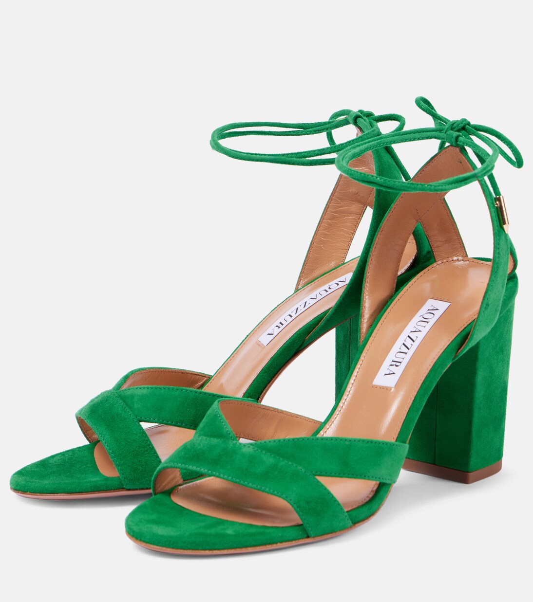 Sandalen Very Ari 85 aus Veloursleder | Aquazzura