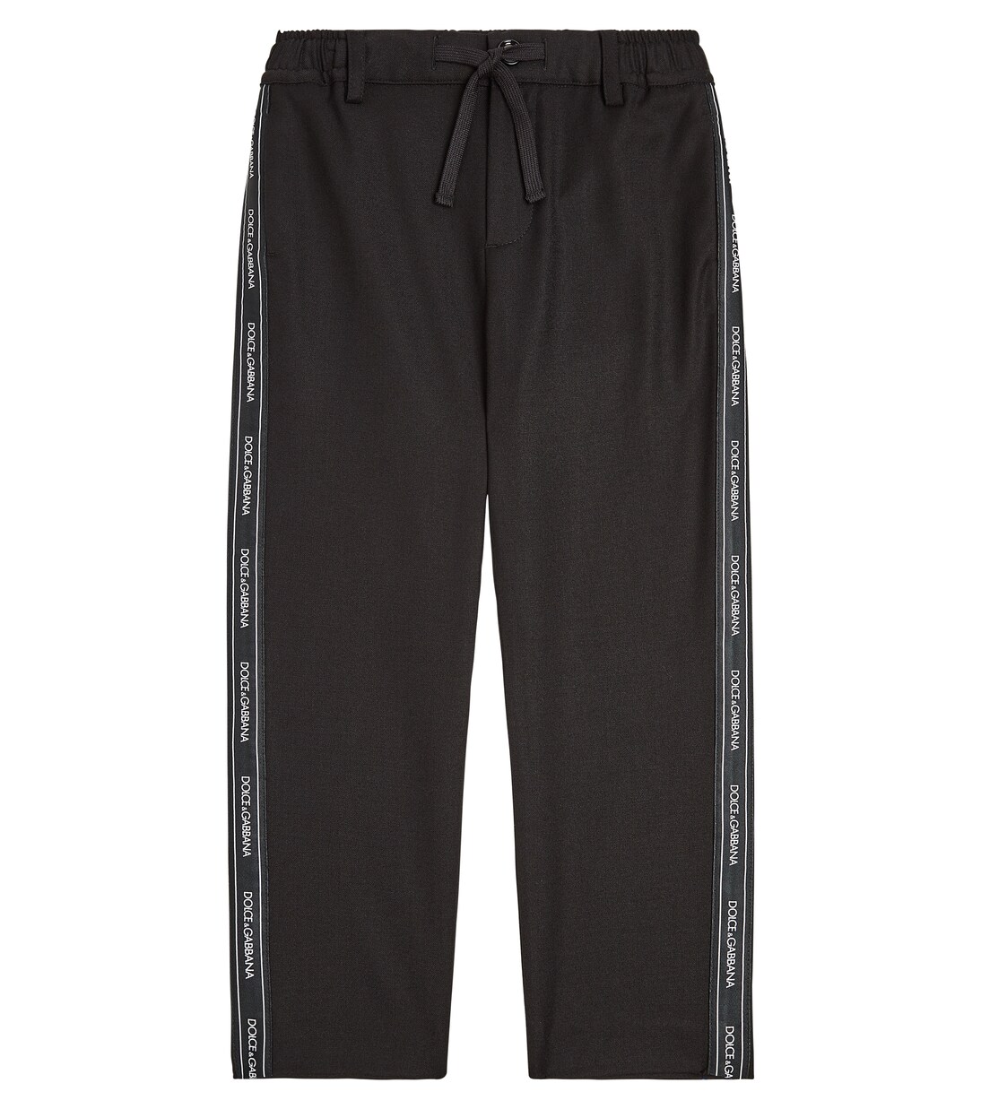 Logo wool track pants | Dolce&Gabbana Kids