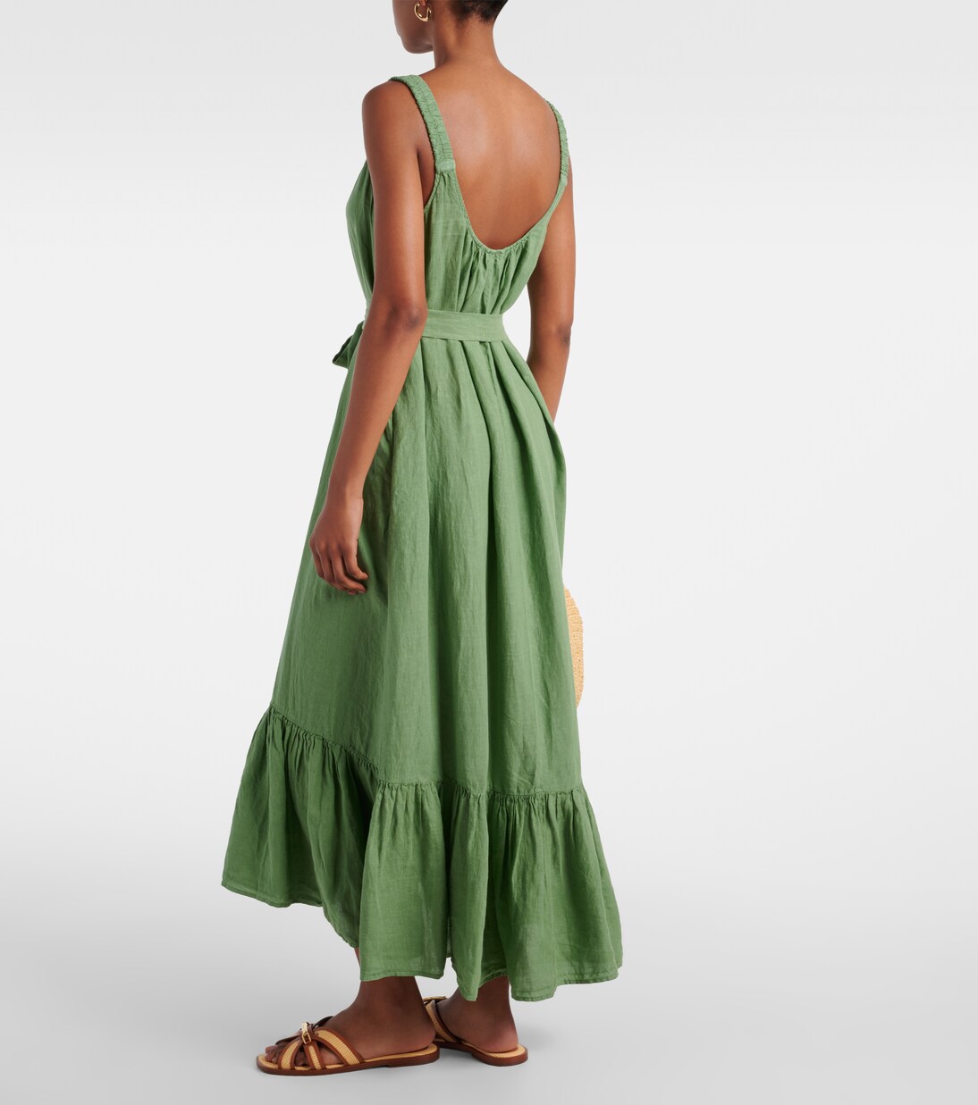 Maxikleid aus Leinen | Velvet