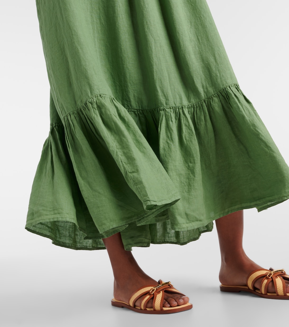 Maxikleid aus Leinen | Velvet