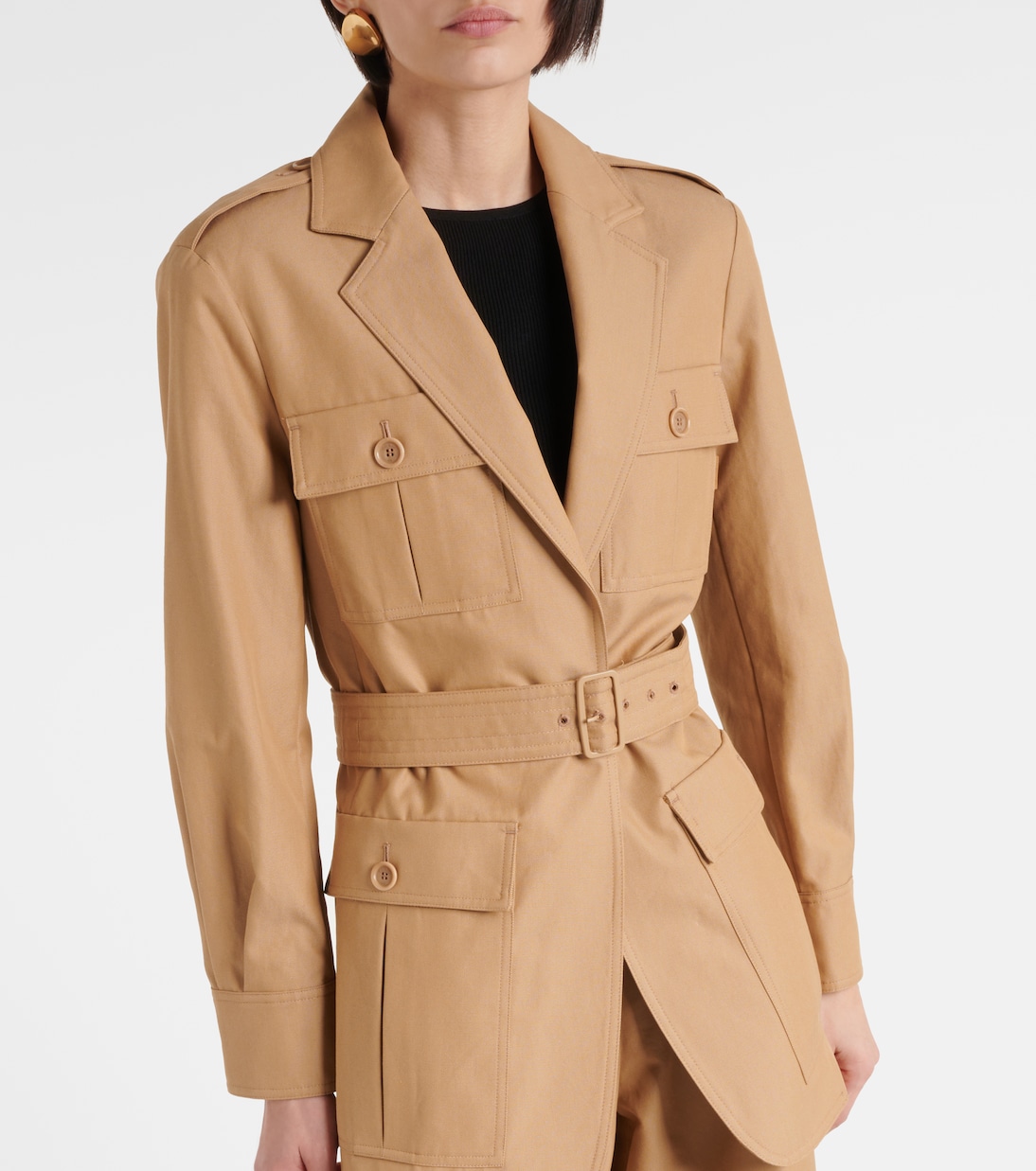 Jacke Pacos aus Baumwoll-Canvas | Max Mara