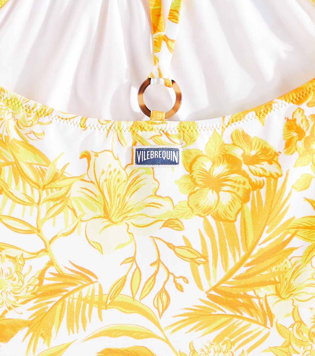 Gazette floral halterneck swimsuit | Vilebrequin Kids