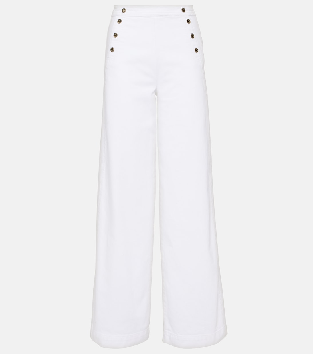 Pantaloni a gamba larga e vita alta | Frame