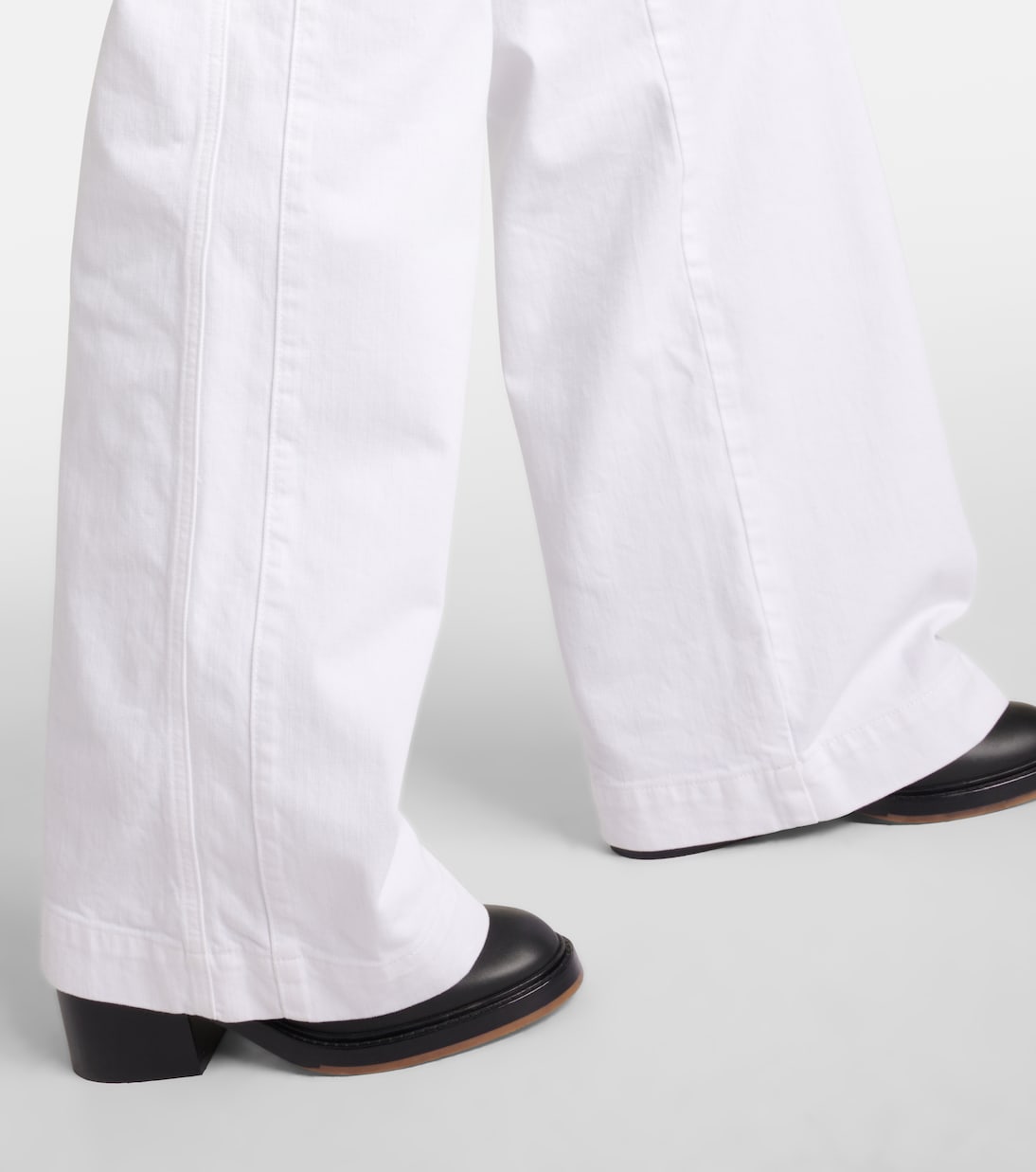 Pantaloni a gamba larga e vita alta | Frame