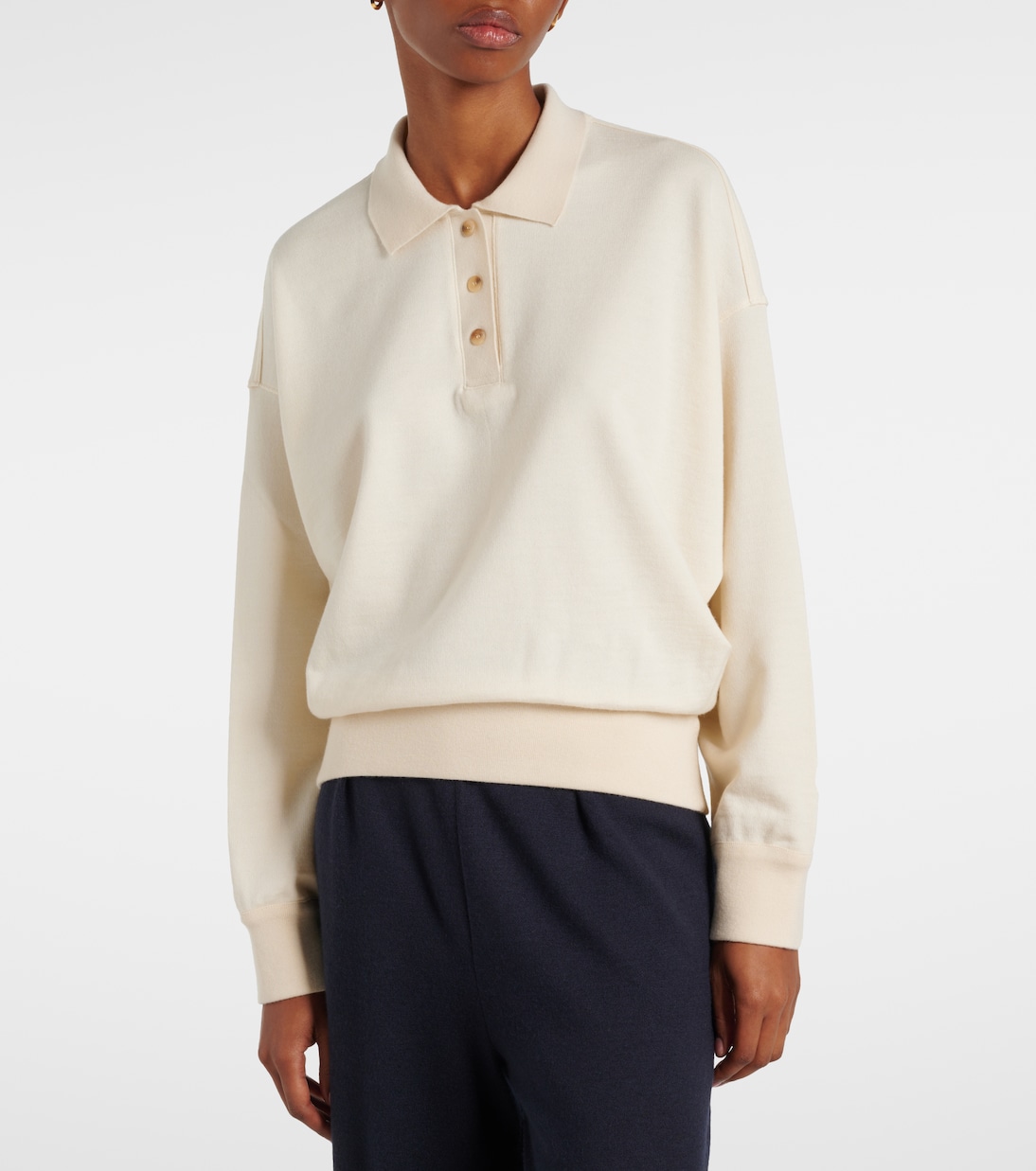 Polopullover Cocooning aus Kaschmir | Loro Piana