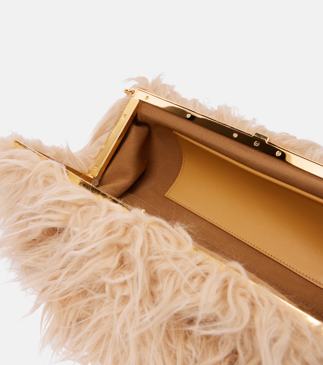 Clutch in pelliccia sintetica | Dries Van Noten