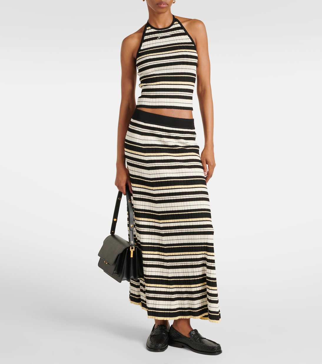 Top aus Rippstrick | Ganni