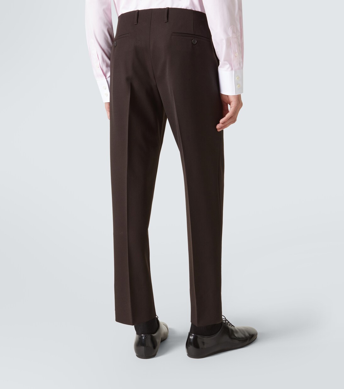 Anzughose aus Woll-Gabardine | Prada