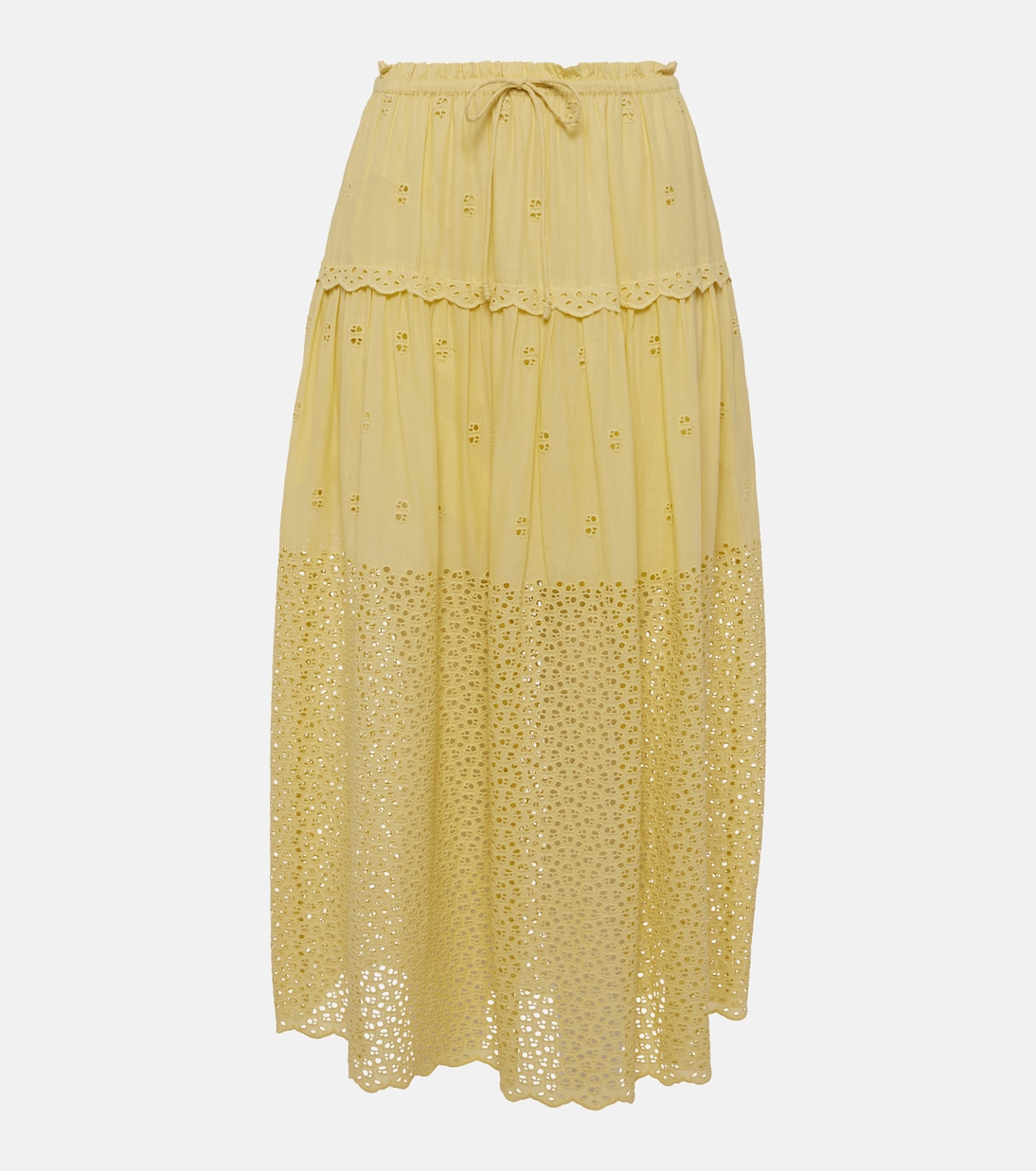 Lucia cotton voile maxi skirt | Ulla Johnson