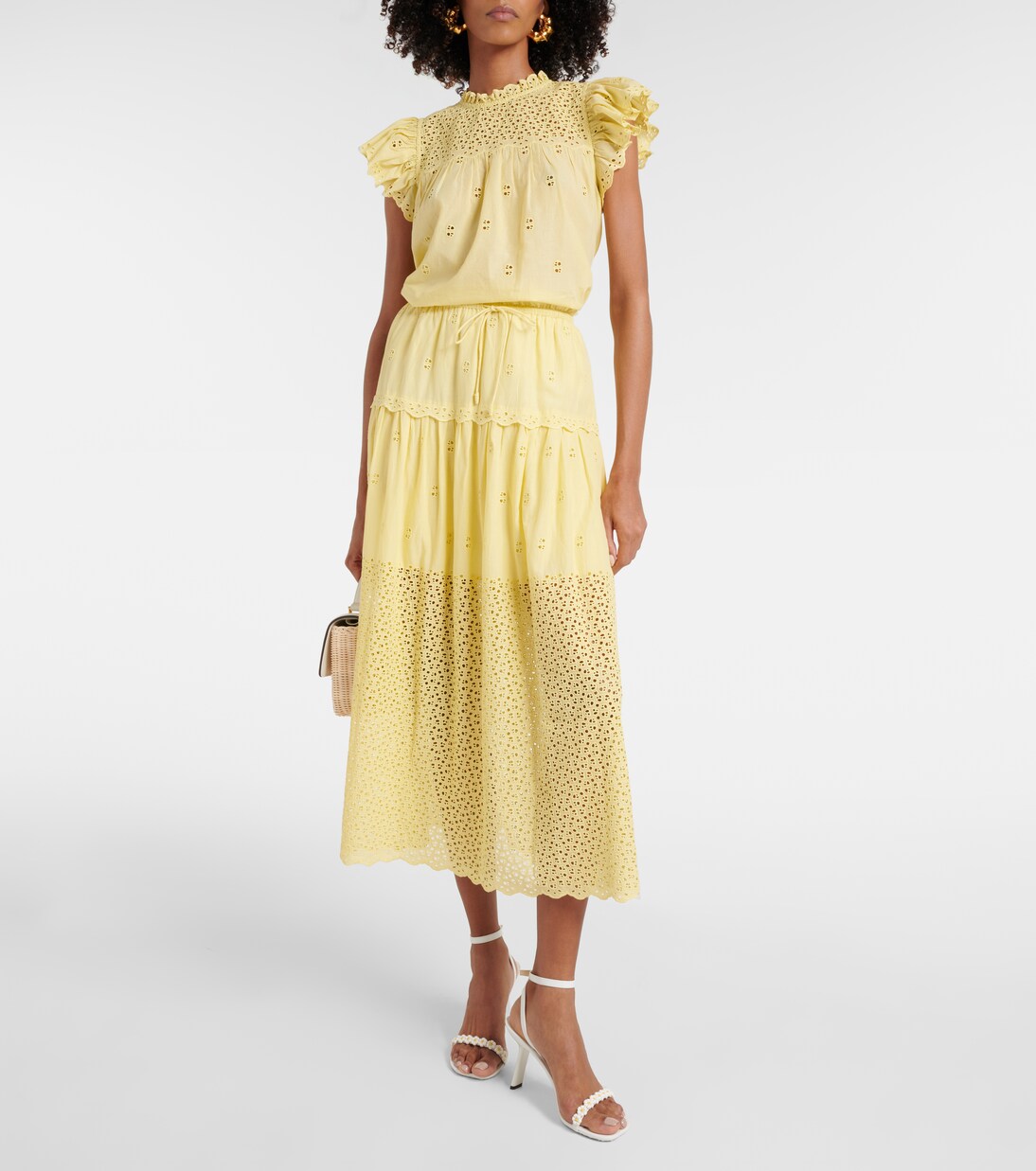 Lucia cotton voile maxi skirt | Ulla Johnson