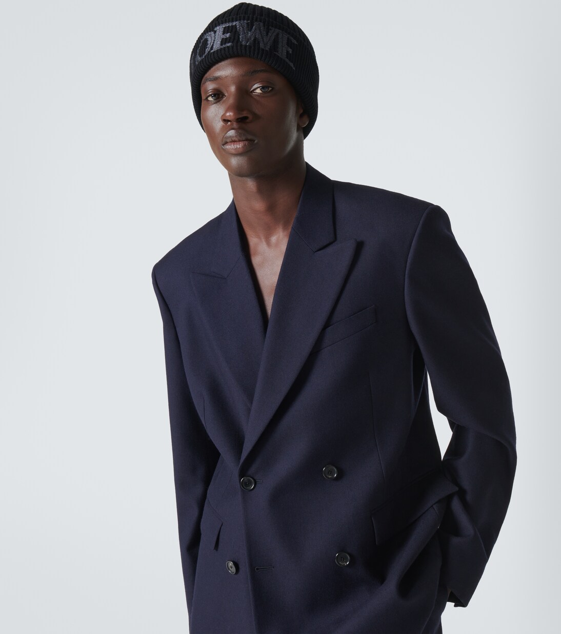 Berretto in lana con logo | Loewe