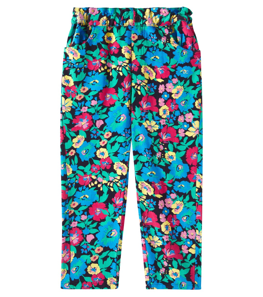 Pantaloni Flowers in velluto a coste | Bobo Choses