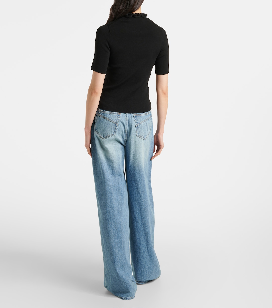 Top aus einem Seidengemisch | Rabanne