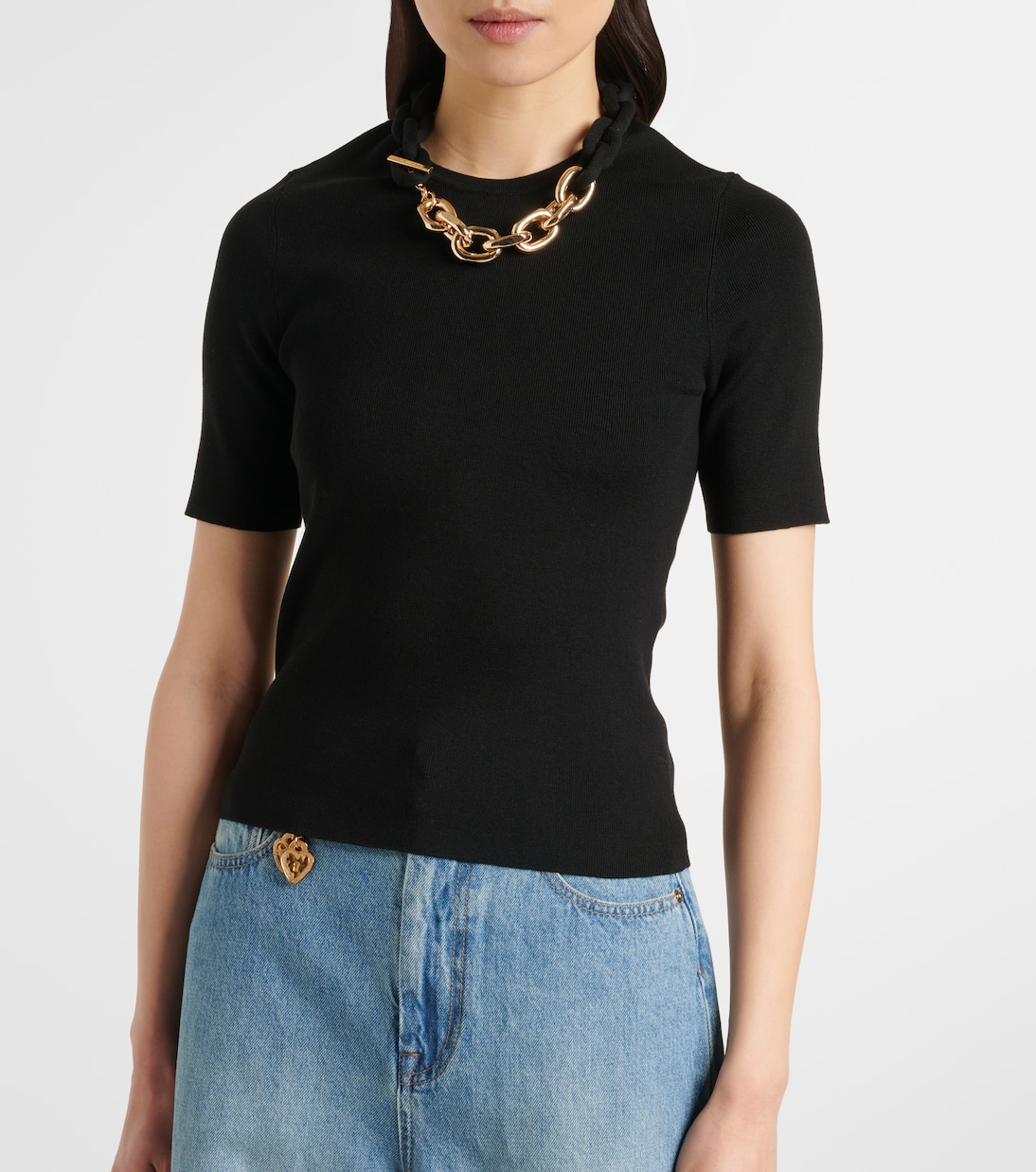 Top aus einem Seidengemisch | Rabanne