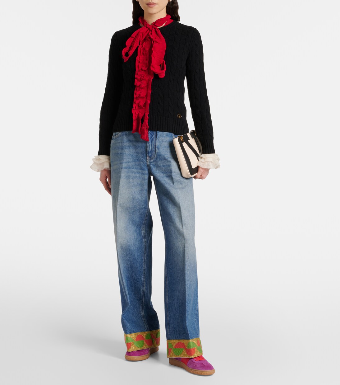 Sneakers Upvillage aus Veloursleder | Valentino Garavani