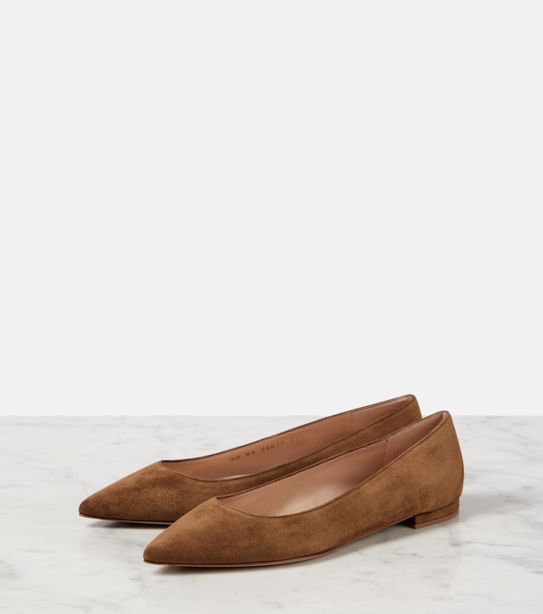 Gianvito suede ballet flats | Gianvito Rossi