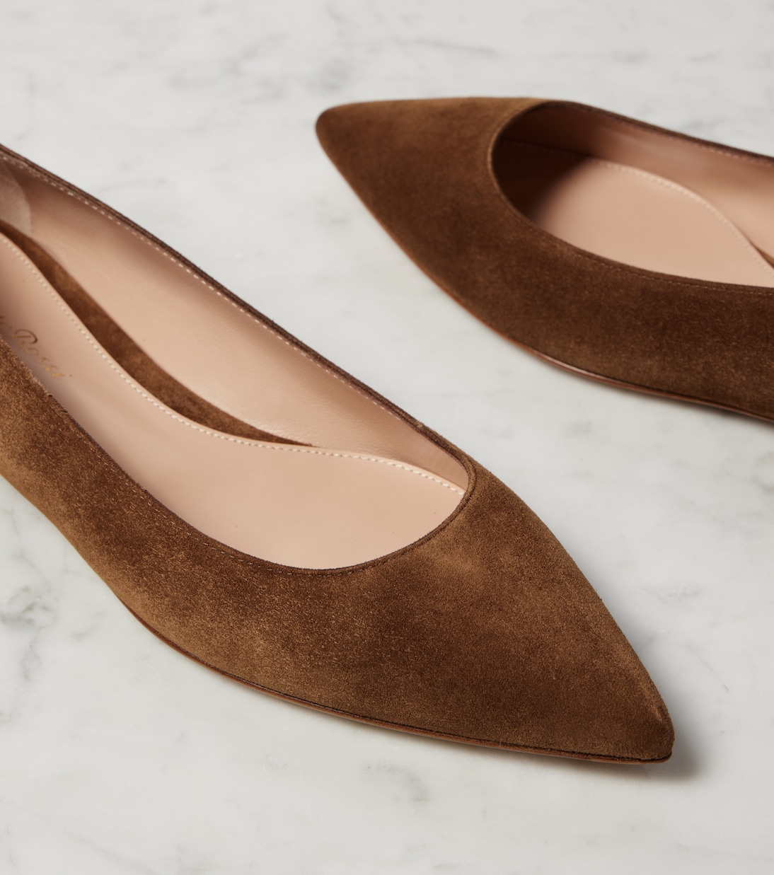 Gianvito suede ballet flats | Gianvito Rossi