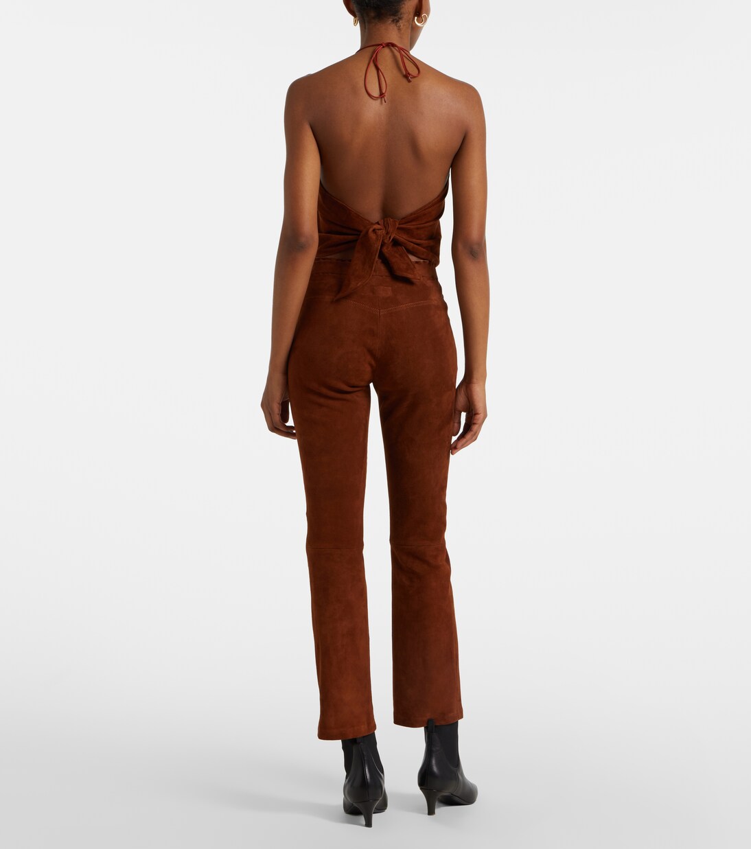 Leggings JP Twenty aus Veloursleder | Stouls