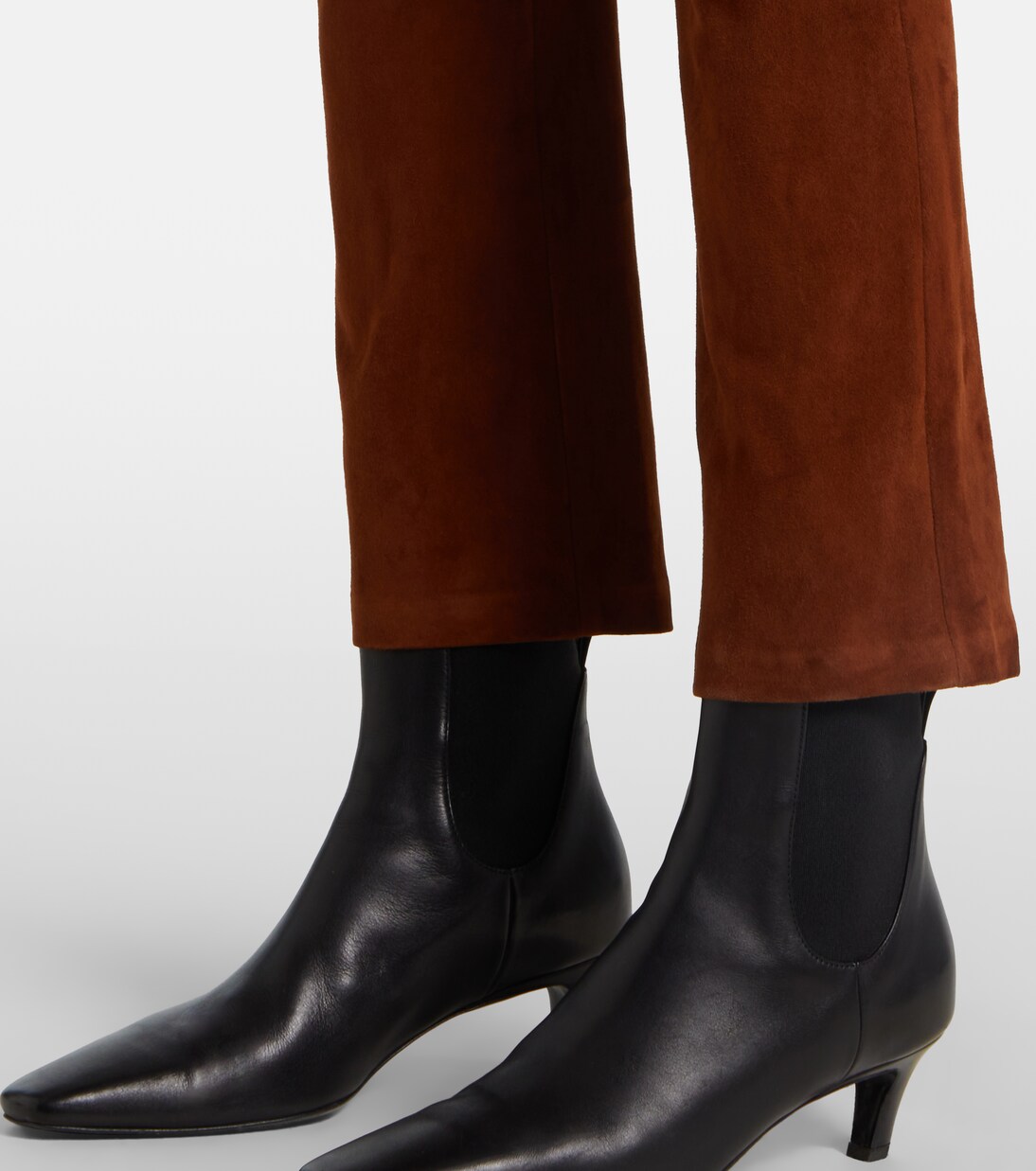 Leggings JP Twenty aus Veloursleder | Stouls