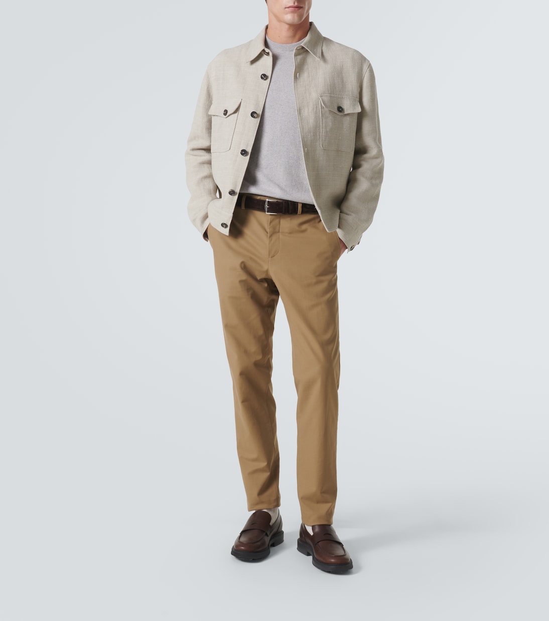Blouson Clem in lino e seta | Loro Piana