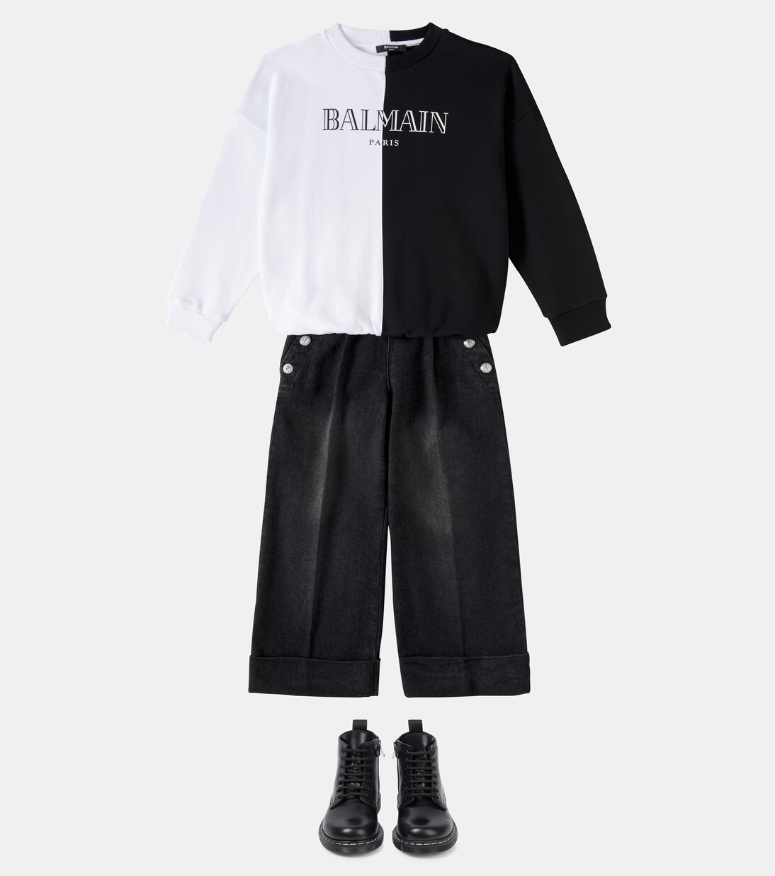 Cotton sweatshirt | Balmain Kids