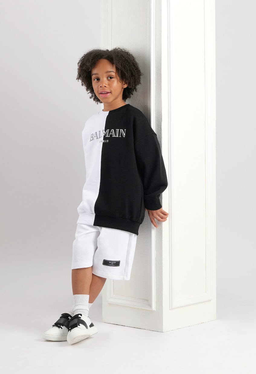 Cotton sweatshirt | Balmain Kids