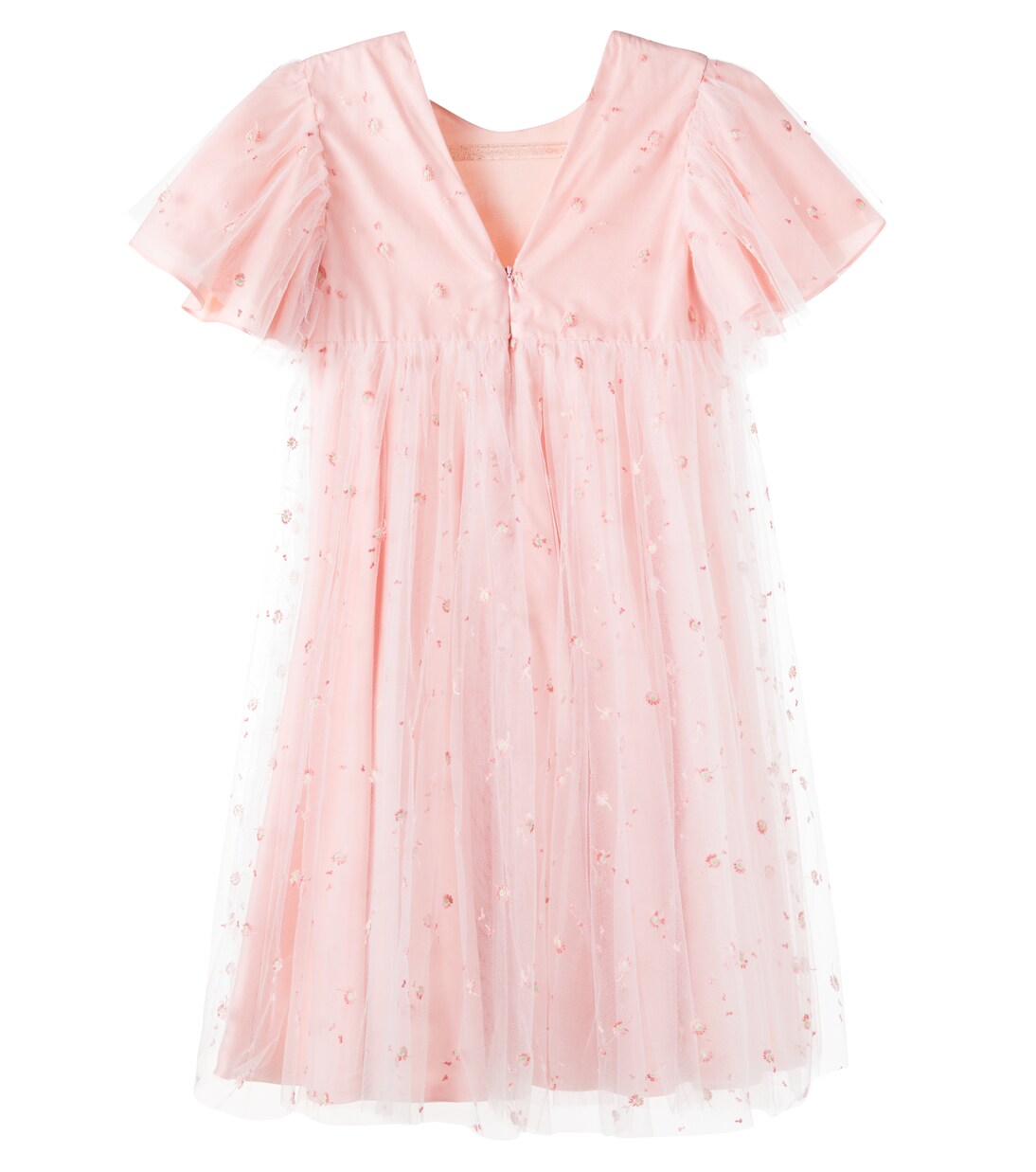 Robe brodée en tulle à fleurs | Tartine et Chocolat