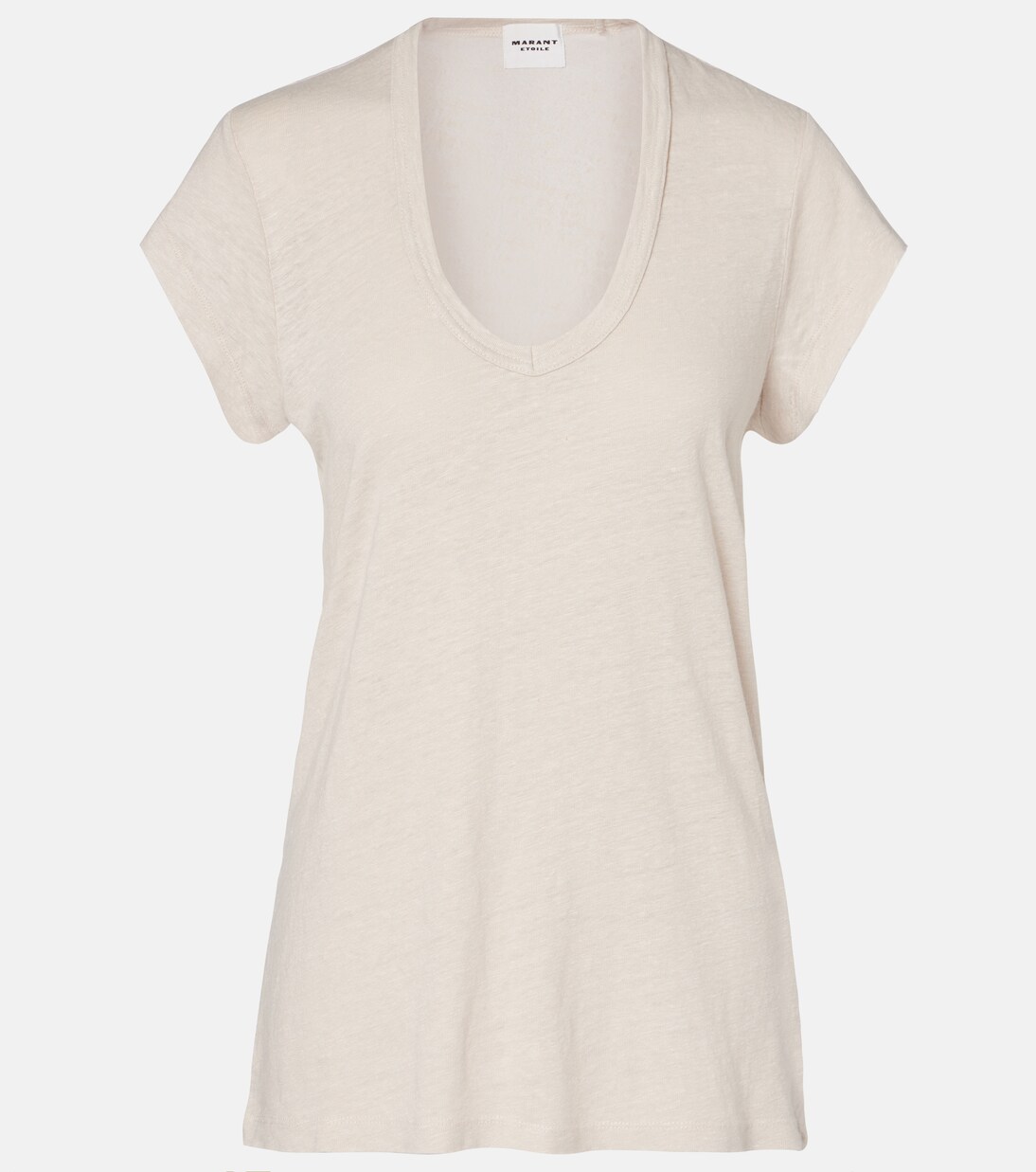 T-Shirt aus Leinen | Marant Etoile