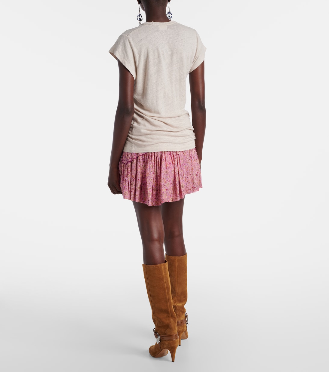 T-Shirt aus Leinen | Marant Etoile