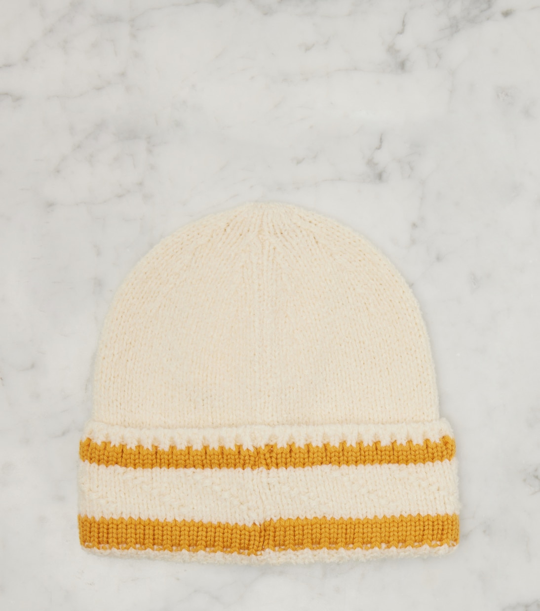 Logo striped wool-blend beanie | Moncler