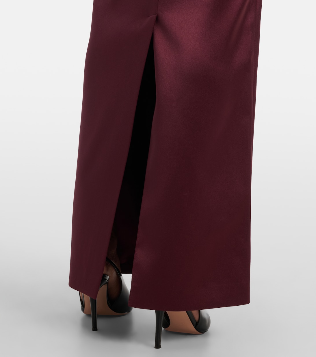 Abito lungo Rhea in raso | The New Arrivals Ilkyaz Ozel