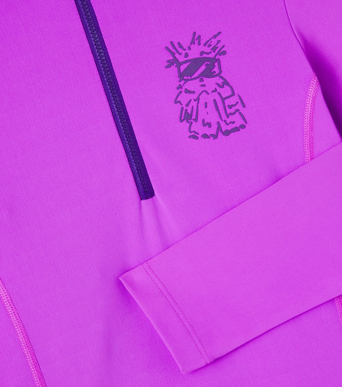 Ida printed half-zip technical top | Bogner Kids