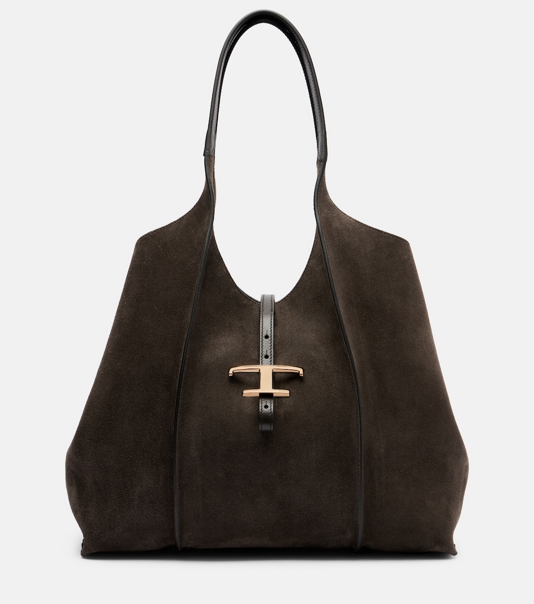 T Timeless Medium suede tote bag | Tod's