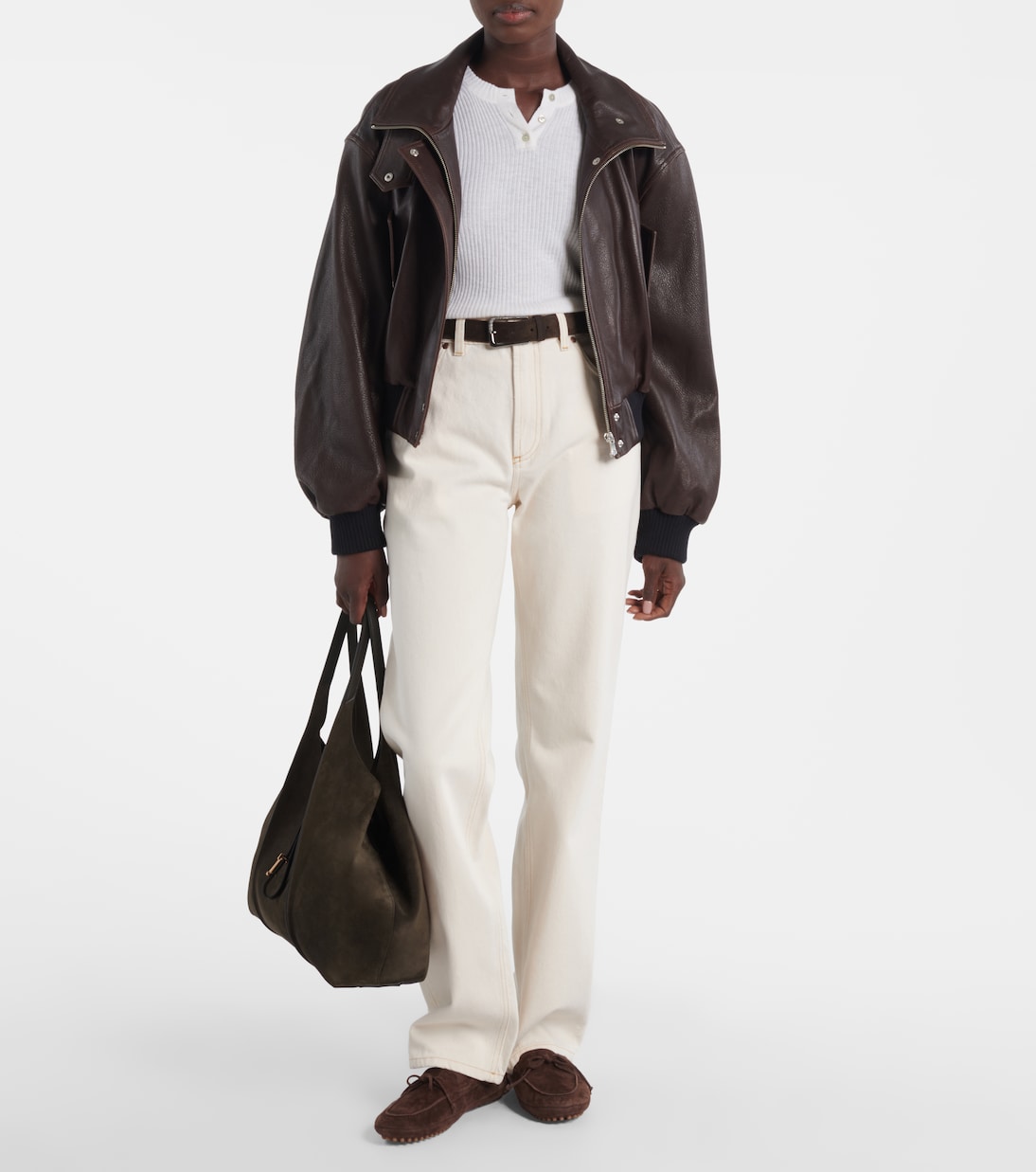 T Timeless Medium suede tote bag | Tod's