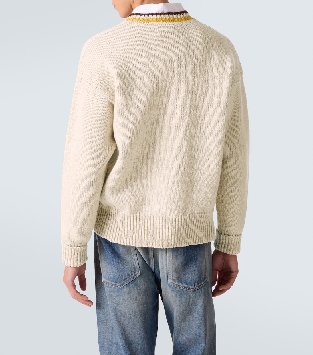 College wool and cashmere sweater | Visvim