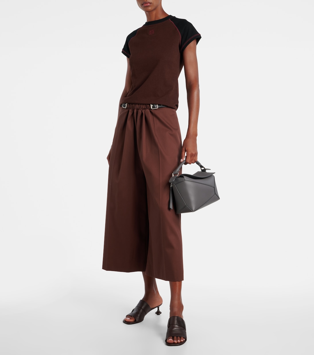 Cabas Puzzle Edge Small en cuir | Loewe