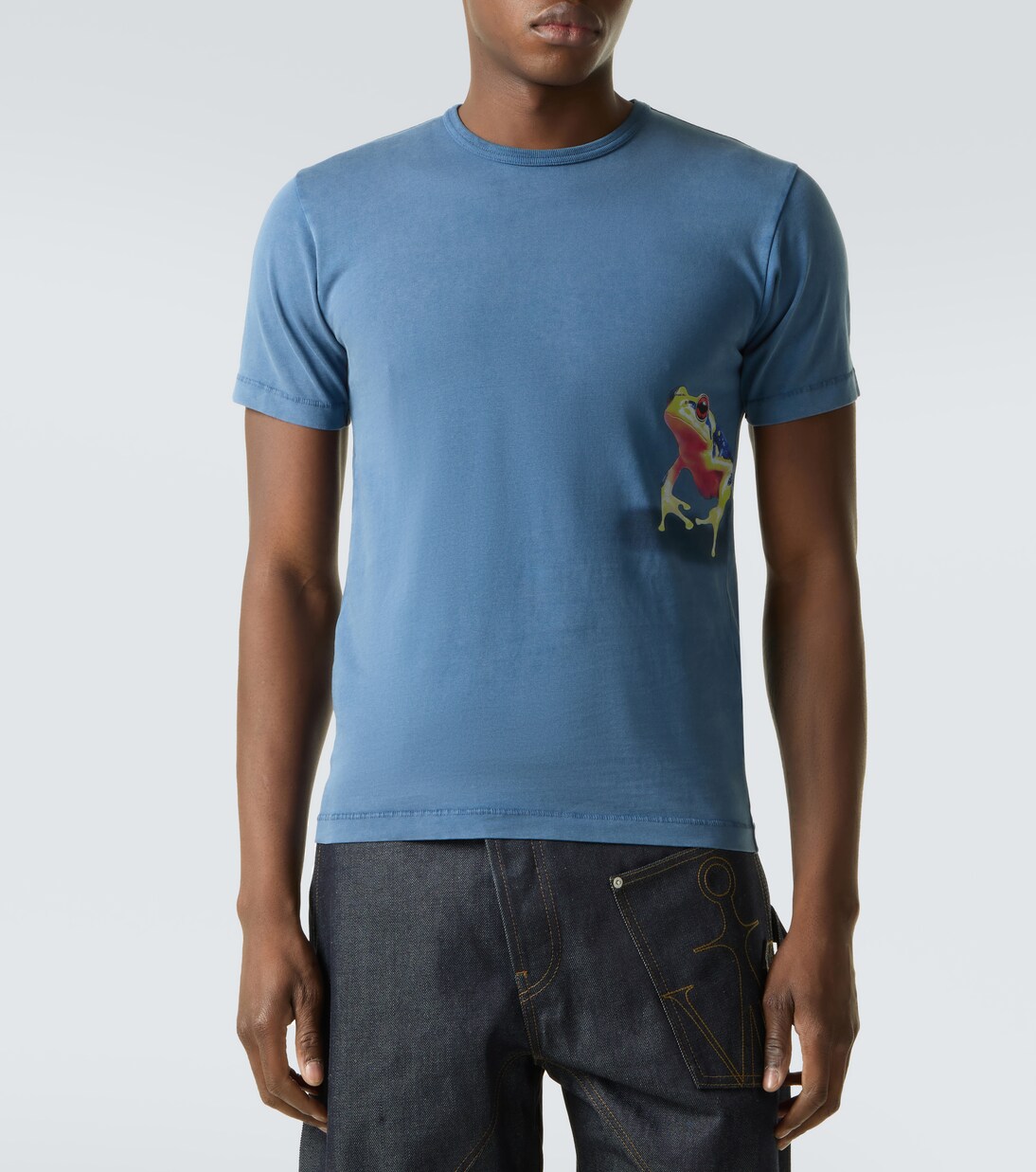 Printed cotton jersey T-shirt  | JW Anderson