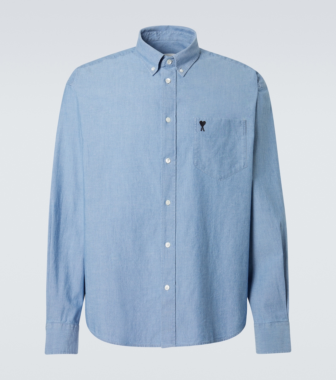 Ami de Cœur cotton chambray shirt | Ami Paris
