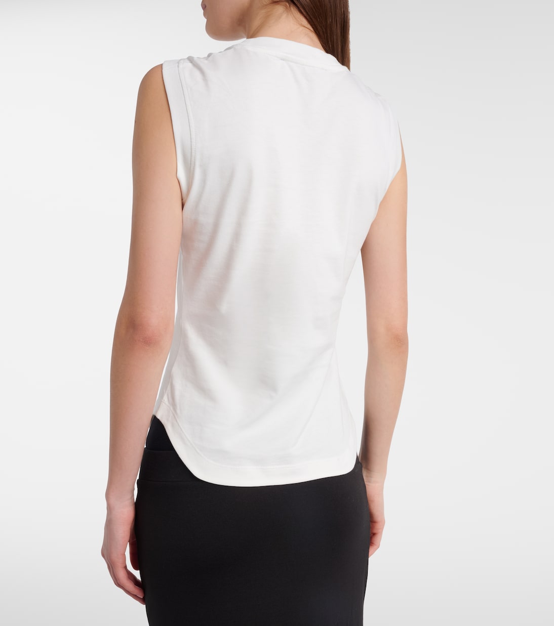 Logo cotton top | The Attico