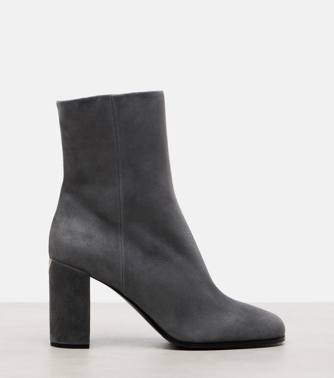 Ankle Boots 85 aus Veloursleder | Prada