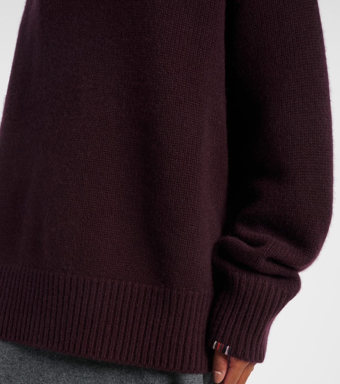 Oversize Xtra cashmere turtleneck sweater | Extreme Cashmere