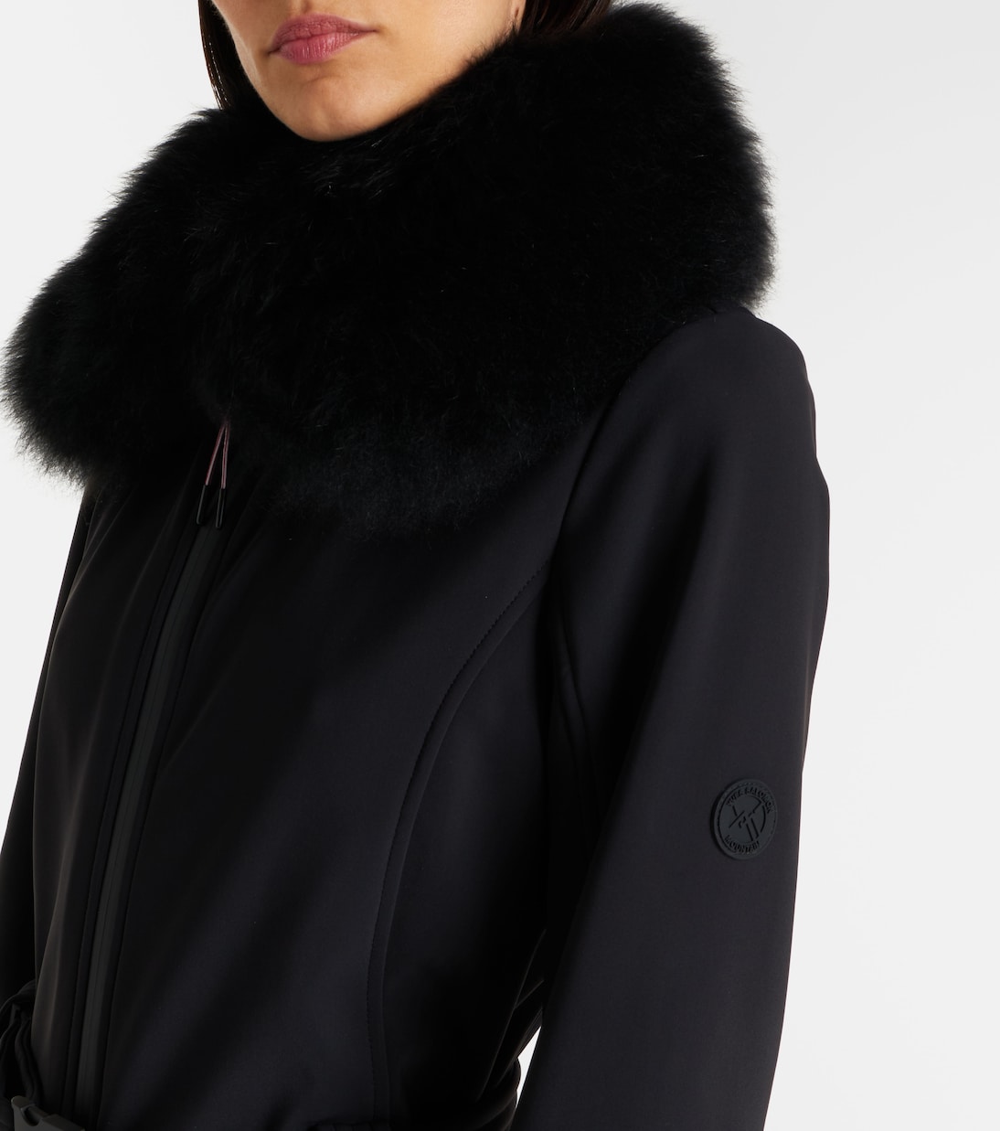 Skianzug mit Shearling | Yves Salomon