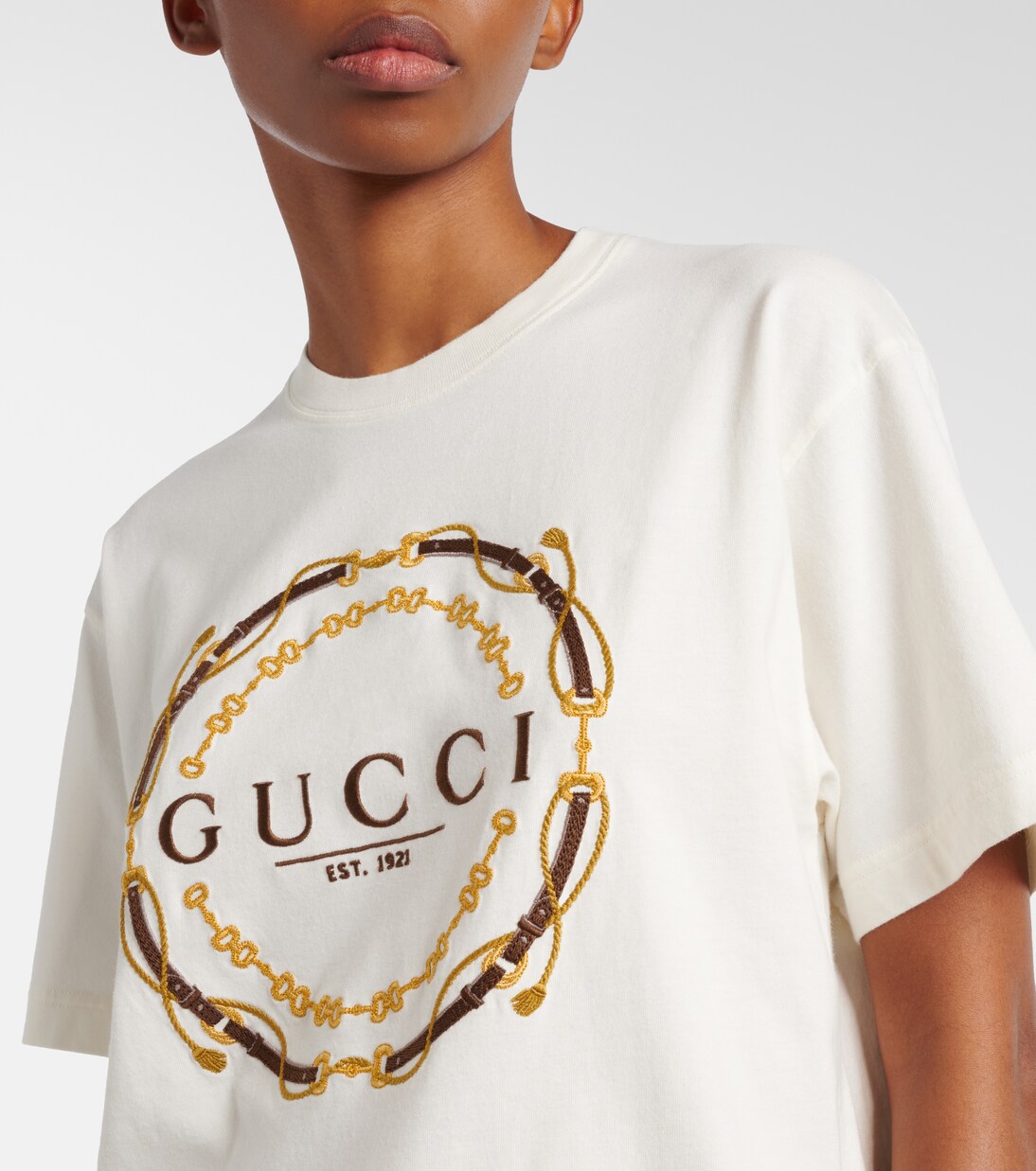 Logo cotton jersey T-shirt | Gucci