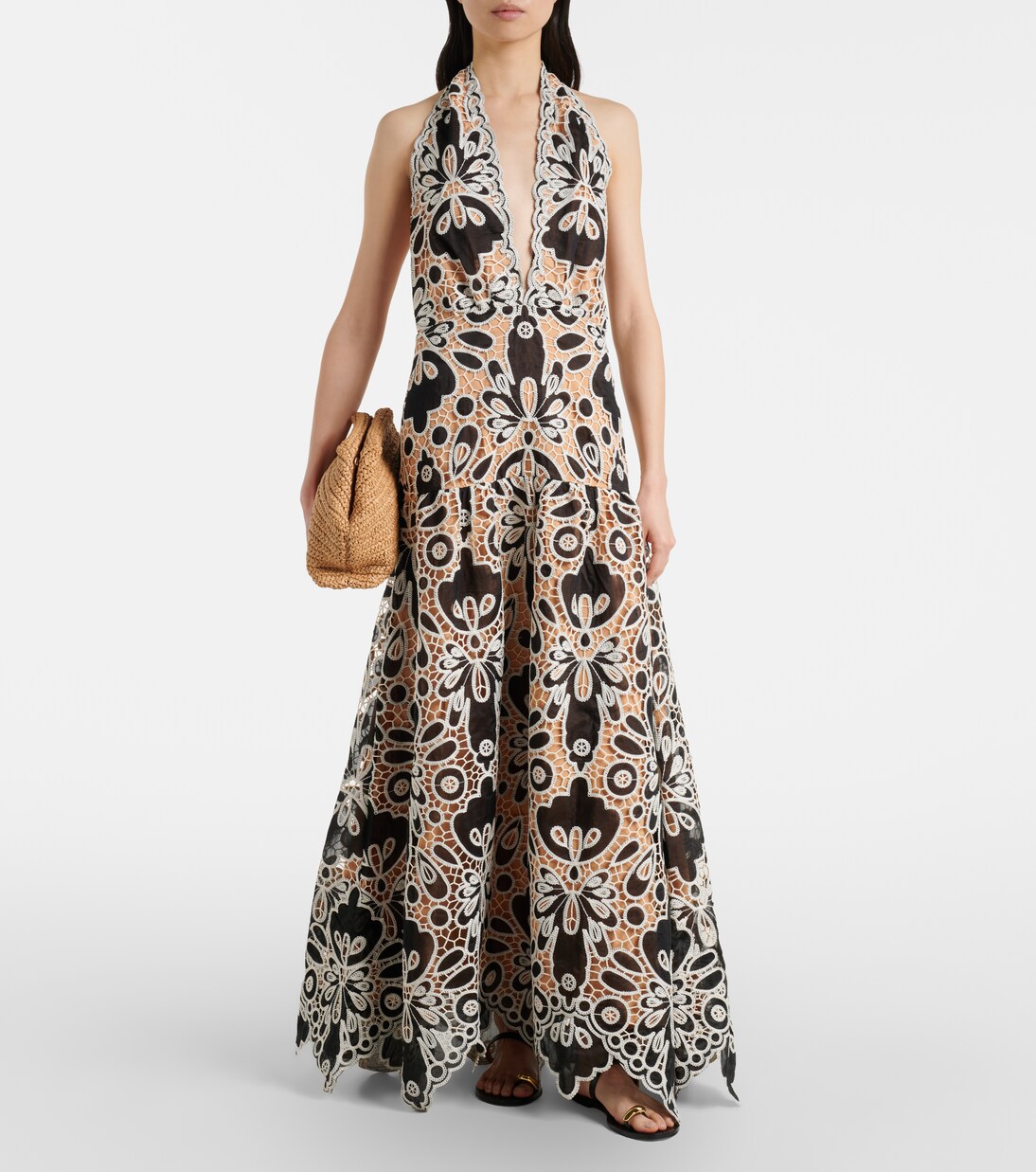 Lace guipure maxi dress | Johanna Ortiz