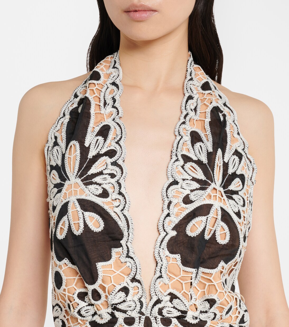 Lace guipure maxi dress | Johanna Ortiz