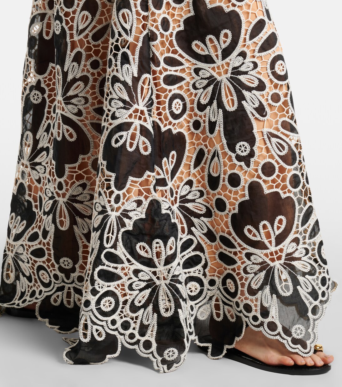 Lace guipure maxi dress | Johanna Ortiz